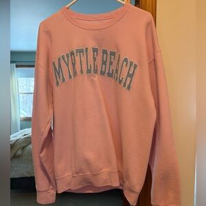 Pink Myrtle Beach Sweatshirt